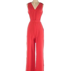 Vince Camuto Orange/Red Jumpsuit